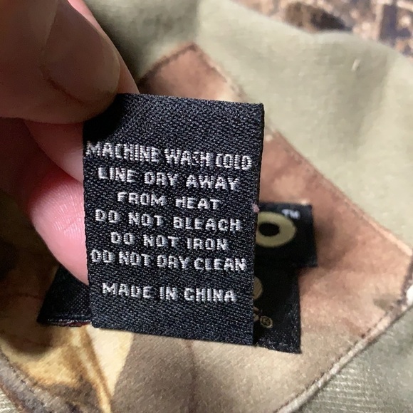 Men’s? REALTREE waterproof TecH2O breathable jacket Sz 2XL *see measurements - Picture 4 of 6